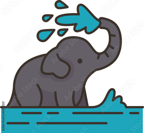 bathing  icon