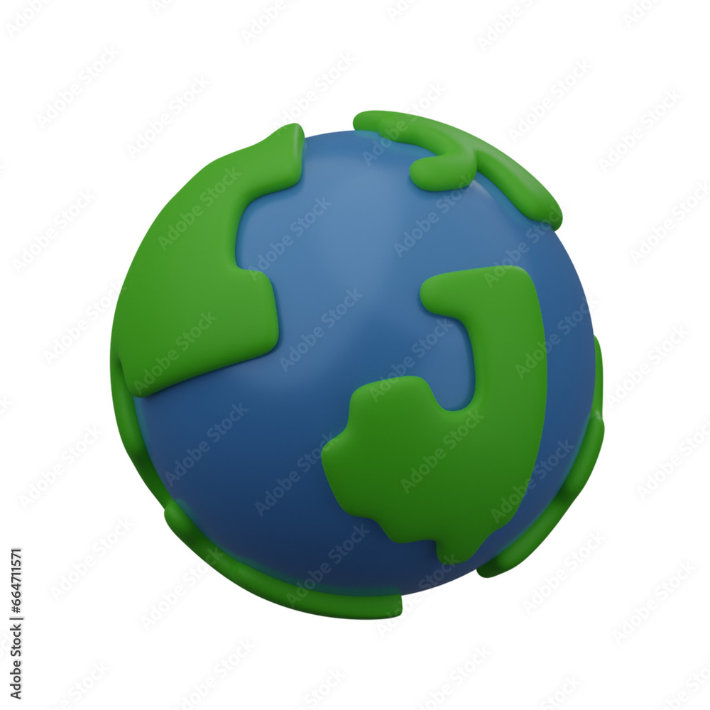 3d render illustration Love Mother Earth Day Icon Earth Love 3d render illustration Love Mother Earth Day Icon Earth Love