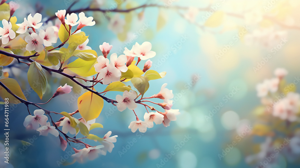 art abstract spring background with blurred background art abstract spring background with blurred background