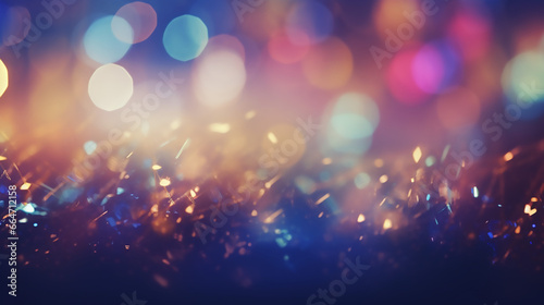 beautiful defocused holiday background with glitter blurred background