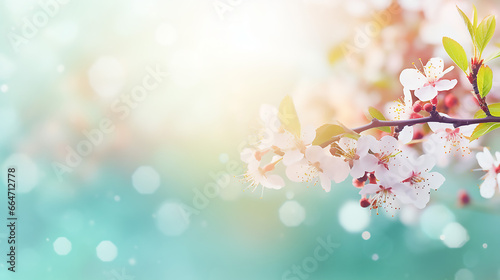 Spring background blur spring background. simple spring background