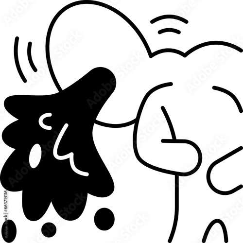 vomiting  icon