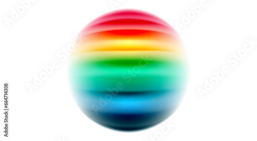 Color mixing liquid rainbow shape background