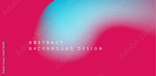 Abstract vector backdrop with fluid, geometric elements. Harmonious blend of form and color, evoking dynamic and captivating visual landscape for wallpaper, banner, background, landing page