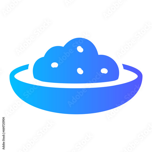 bakery yeast Gradient icon