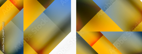 Captivating vector abstraction. Triangles interlock in mesmerizing dance, crafting dynamic geometric backdrop. Fusion of shapes and angles creates artful symphony of modern design