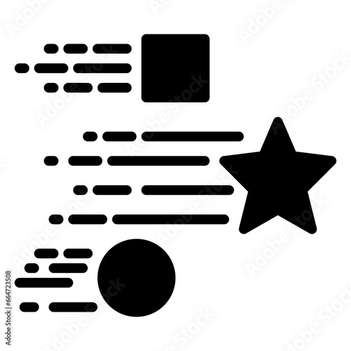 competition icon, glyph icon style