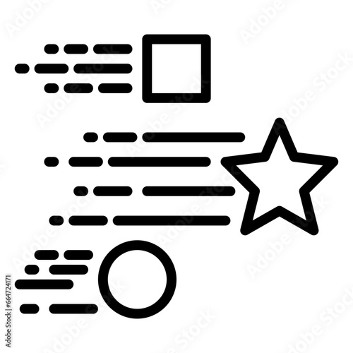 competition icon, line icon style
