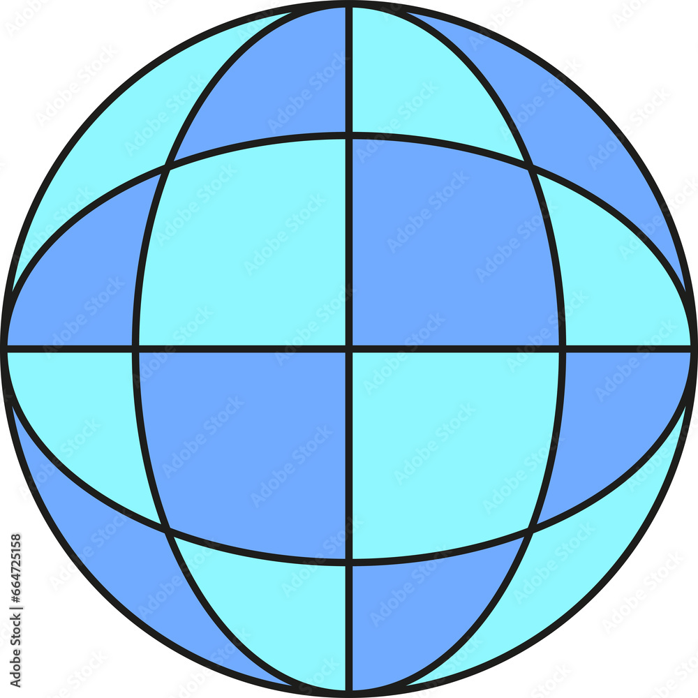 Globe Icon Illustration
Globe Icon Illustration