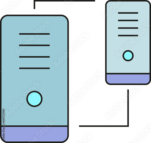 Server and Sync Icon
