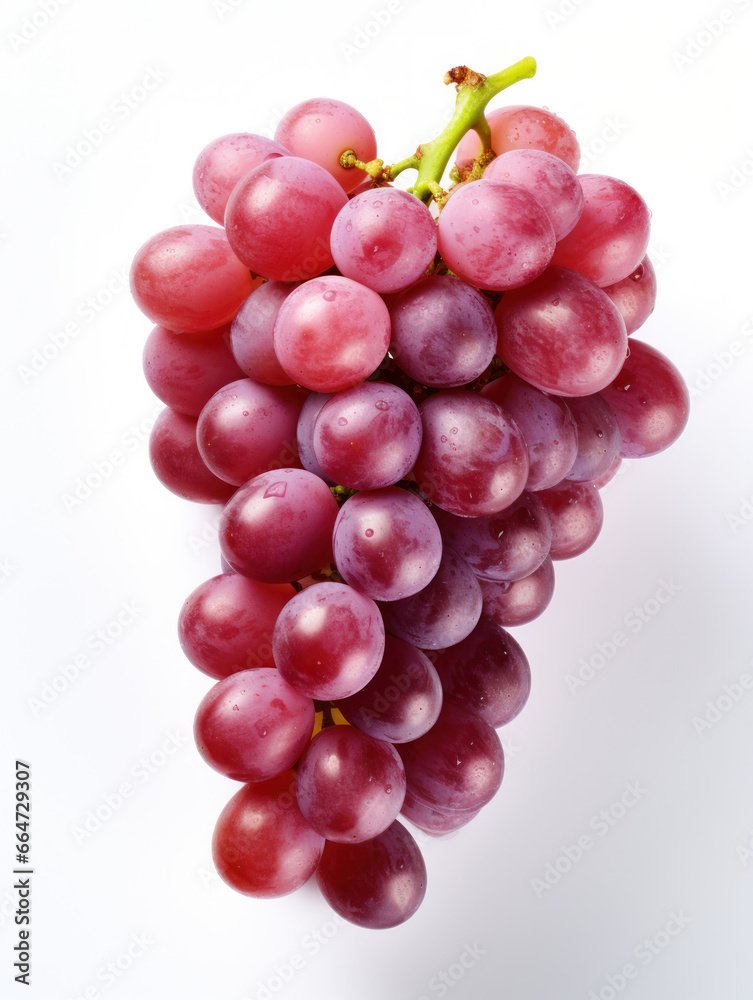 Grapes Studio Shot Isolated on Clear Background, Food Photography, Generative AI Grapes Studio Shot Isolated on Clear Background, Food Photography, Generative AI