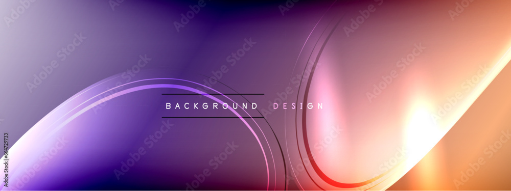 Vector abstract background - liquid transparent bubble shapes on fluid gradient with shadows and light effects Vector abstract background - liquid transparent bubble shapes on fluid gradient with shadows and light effects