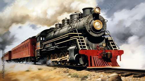 old locomotive