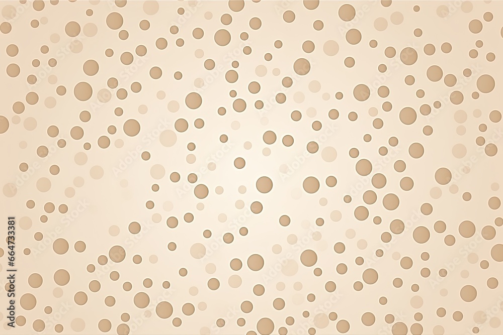 Almond Color Seamless Modern Dotted Background - Elegant and Versatile Dots for Every Design, generative AI