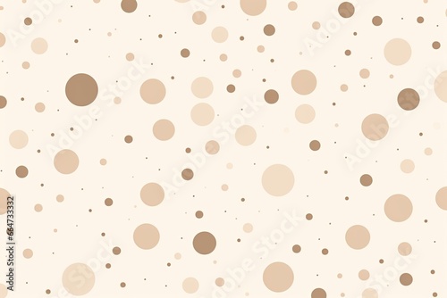 Almond Color Seamless Modern Dotted Background: Stylish and Versatile Image for Digital Design, generative AI