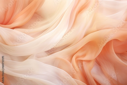 Apricot Color Light Multicolor Blur Abstraction: Vivid Imagery for a Captivating Visual Experience, generative AI