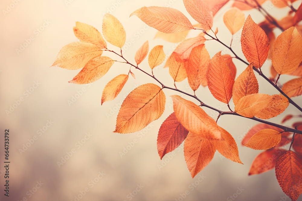 Autumn Color Palette: Grainy Blurred Gradient Background Image, generative AI Autumn Color Palette: Grainy Blurred Gradient Background Image, generative AI