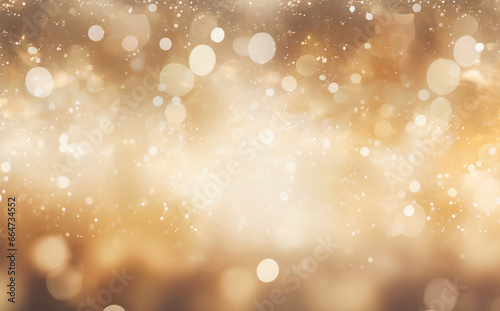 Golden Sparkles Background