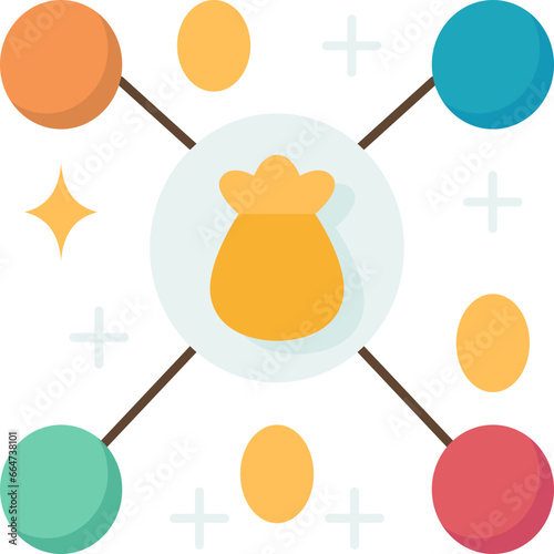 decentralized  icon
