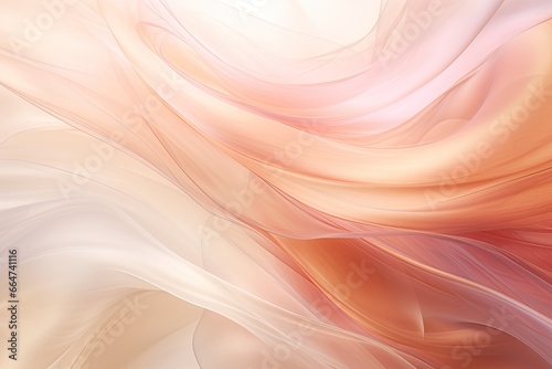 Rose Gold Color: Light Multicolor Blur Abstraction - A Mesmerizing Visual Delight!, generative AI