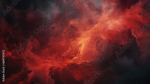 Ethereal Flames: A Dance of Fire and Smoke Background