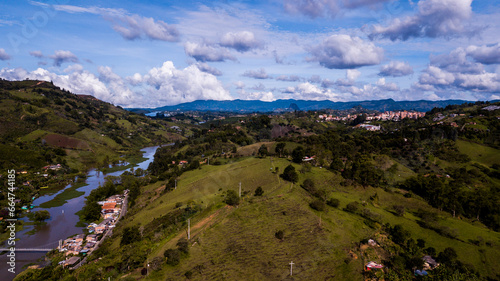 panorama of the mountains