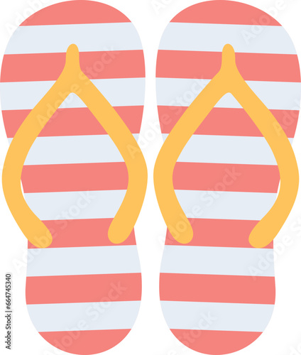 Flip flop icon