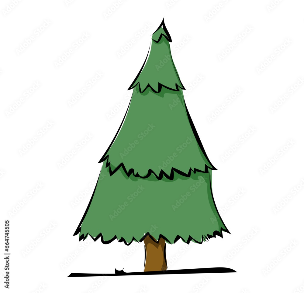 Fototapeta premium Weihnachtsbaum