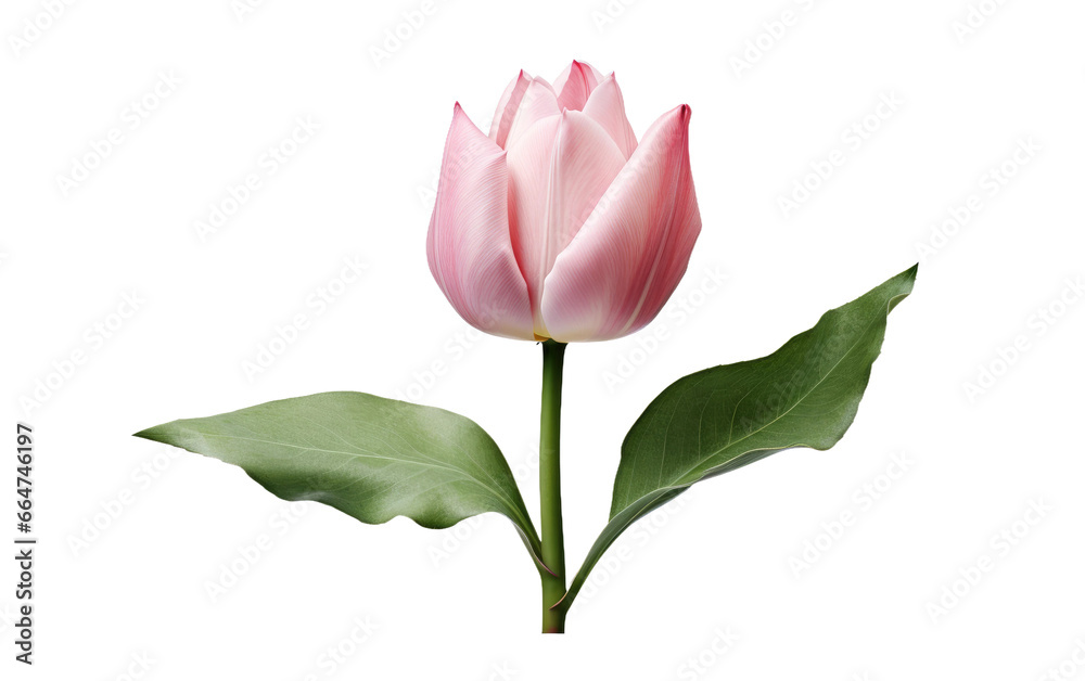 Transparent Rosa Tulip Image on White or PNG Transparent Background.
