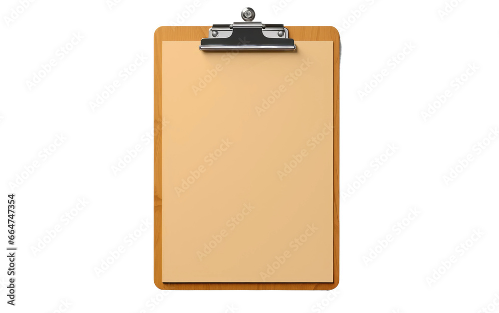 Paper ClipBoard In a Realistic Look on White or PNG Transparent Background. Paper ClipBoard In a Realistic Look on White or PNG Transparent Background.