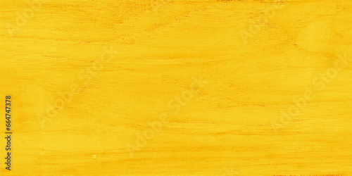 Wood texture vector background. Realistic yellow wooden table in top view. Orange oak pattern with stripes for poster cover, banner backdrop