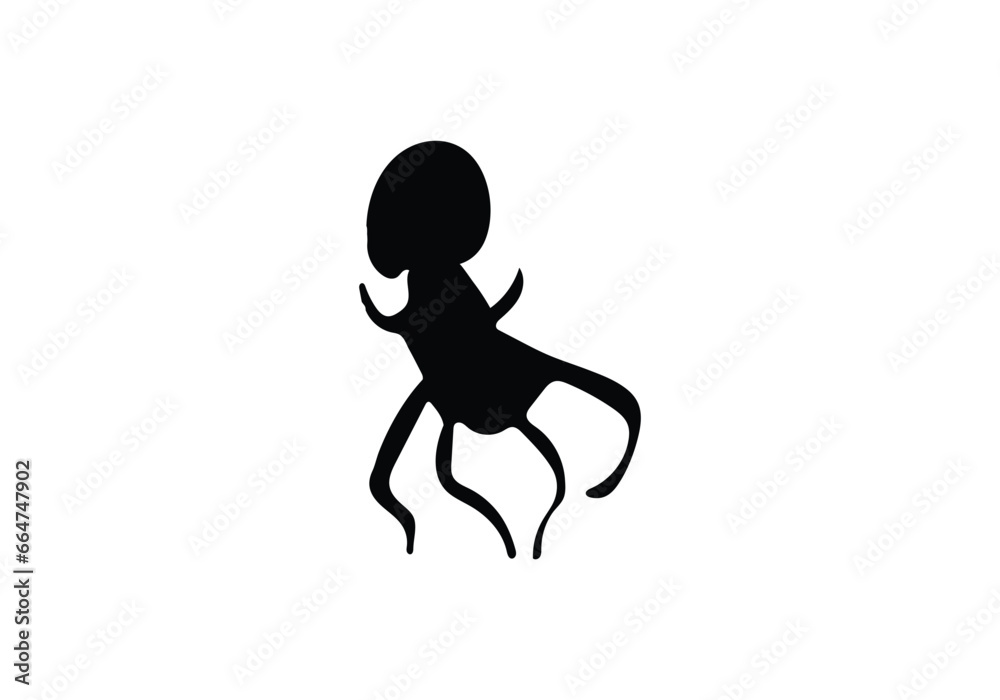 Minimal stylish animal icon illustration design Minimal stylish animal icon illustration design