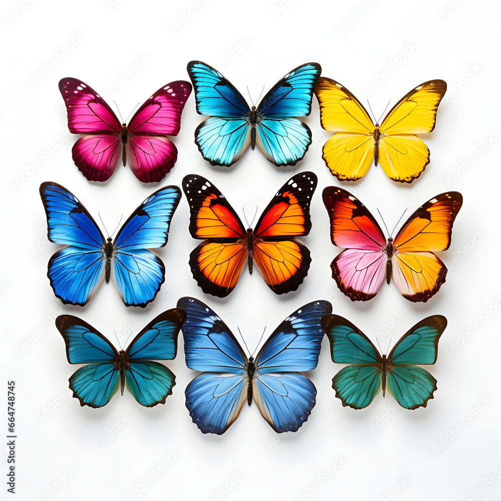 Butterfly isolated on white background Butterfly isolated on white background
