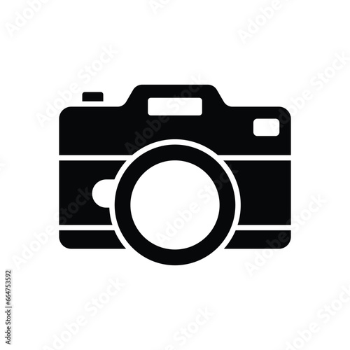 camera icon vector design template simple and clean