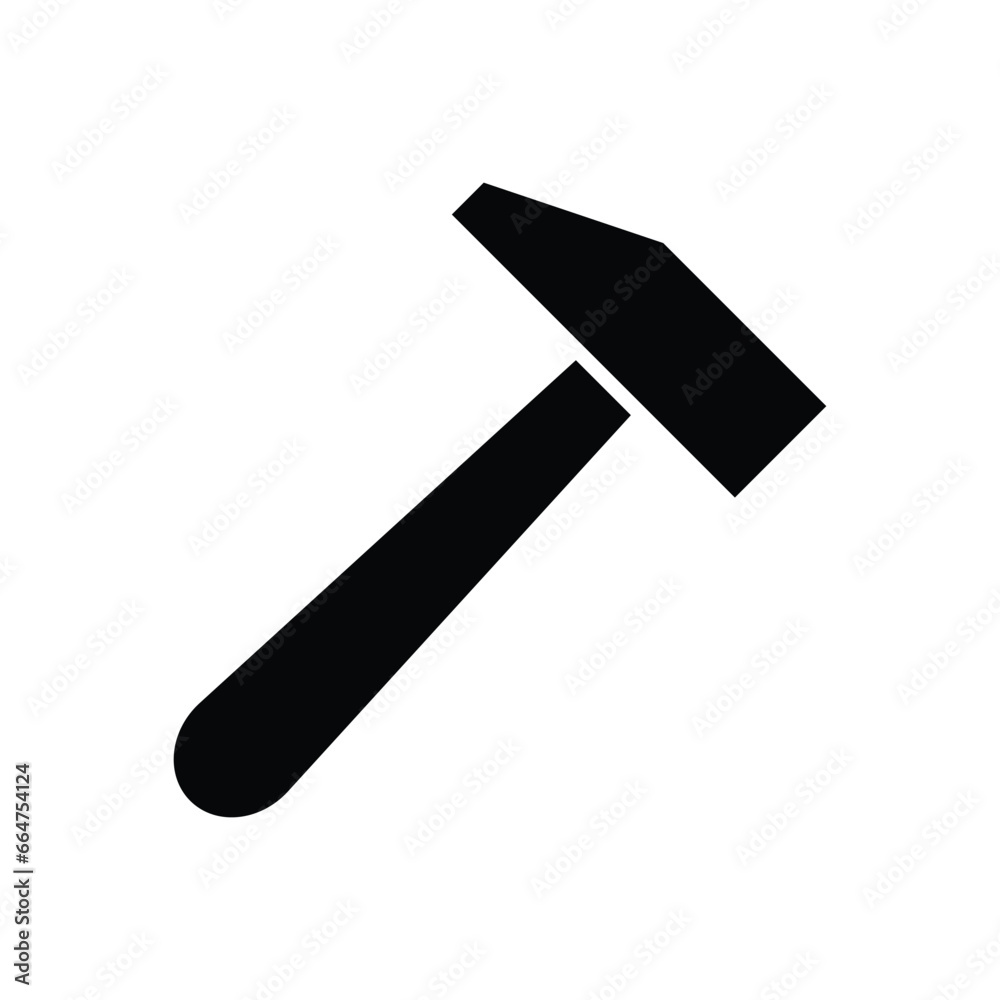 hammer icon vector design template simple and clean hammer icon vector design template simple and clean