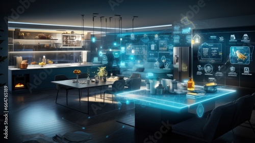 Connected Living, The IoT Revolution in Smart Homes. © RABEYAAKTER