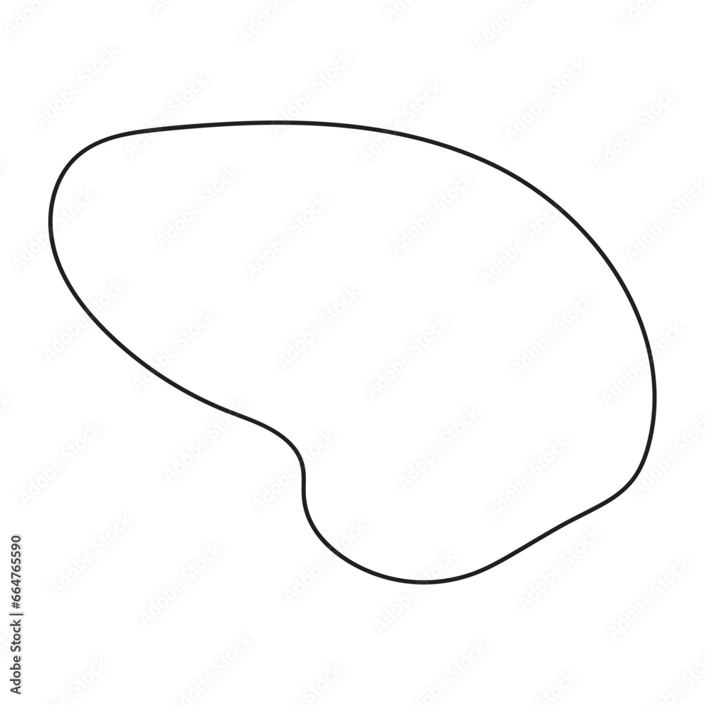 abstract blobs outline for background abstract blobs outline for background