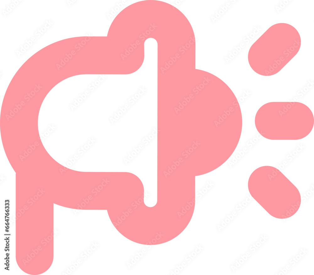 Fototapeta premium Speaker icon 