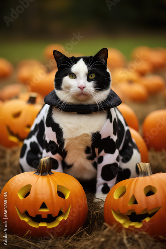 Halloween cat