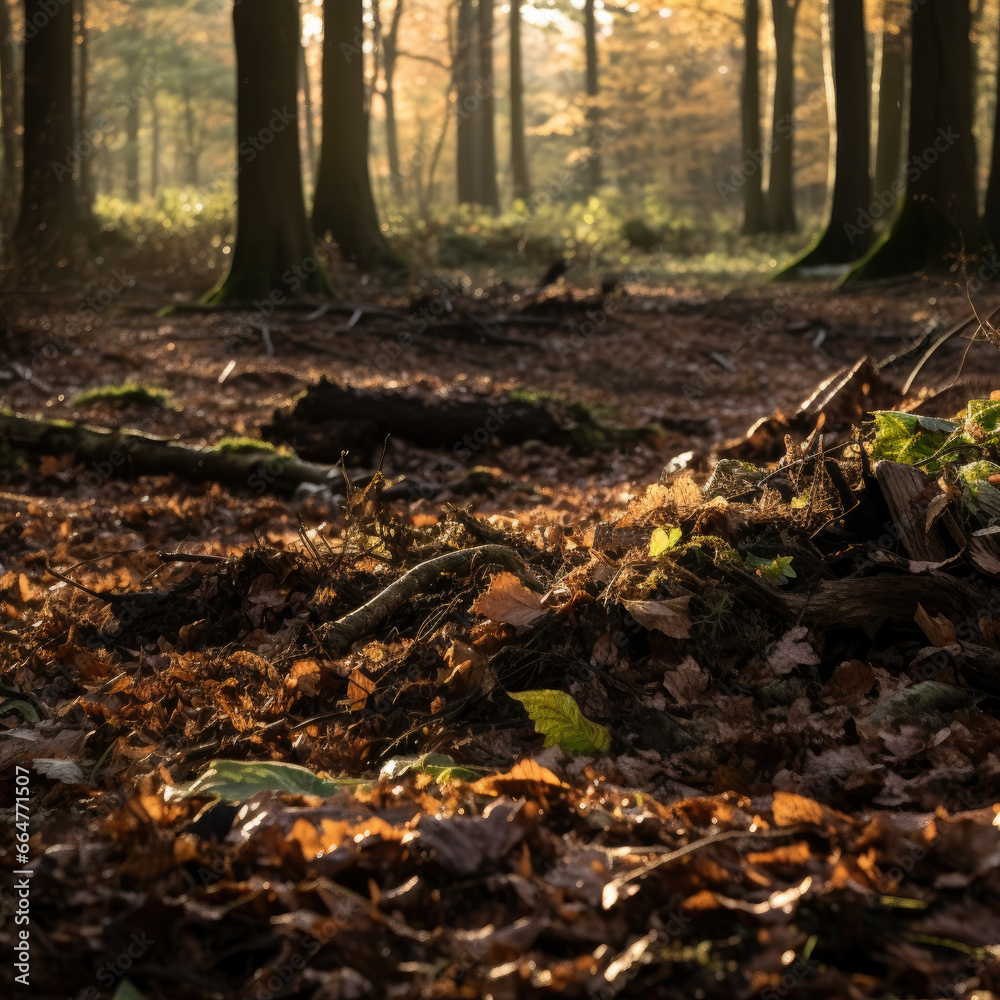 autumn in the forest