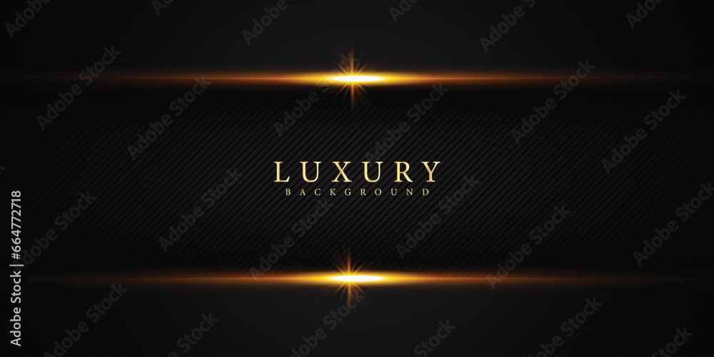Abstract golden shiny color black frame layout modern luxury banner design vector template diagonal line background banner or poster design Abstract golden shiny color black frame layout modern luxury banner design vector template diagonal line background banner or poster design