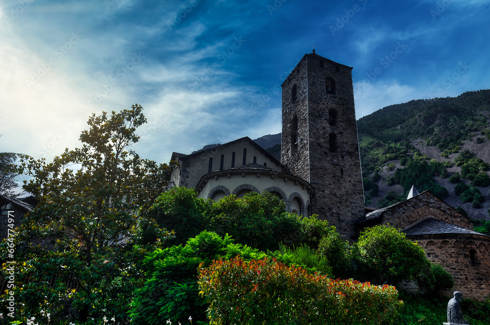 The Church of San Esteban​ is a church located in the Plaza del Príncep Benlloch de Andorra la Vieja, the capital of the principality of Andorra