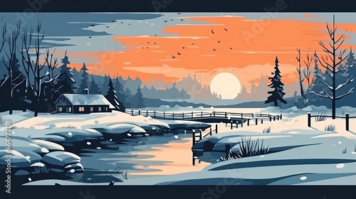 winter landscape