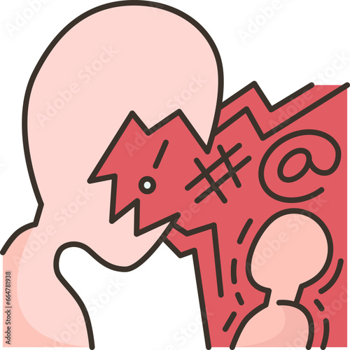 verbal  icon