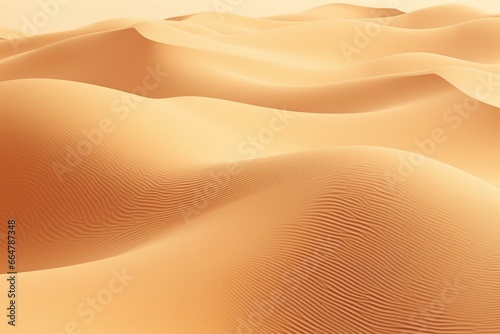 background of sand dunes with wavy patterns. Generative AI