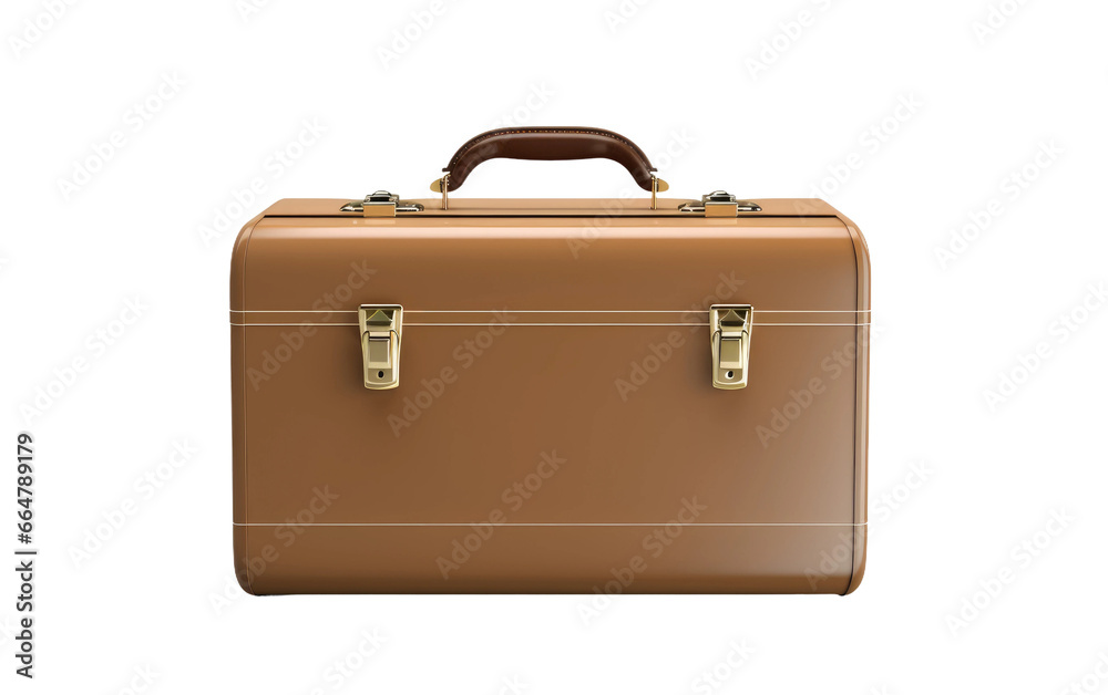 Beautiful and Simple Cosmetic Case on a Clear Surface or PNG Transparent Background. Beautiful and Simple Cosmetic Case on a Clear Surface or PNG Transparent Background.