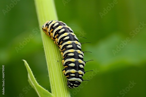 Caterpillar dovetail butterfly. © Mehdi