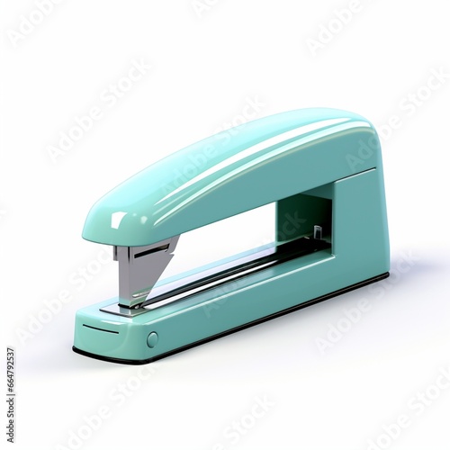stapler isolated on white on white background generated by AI