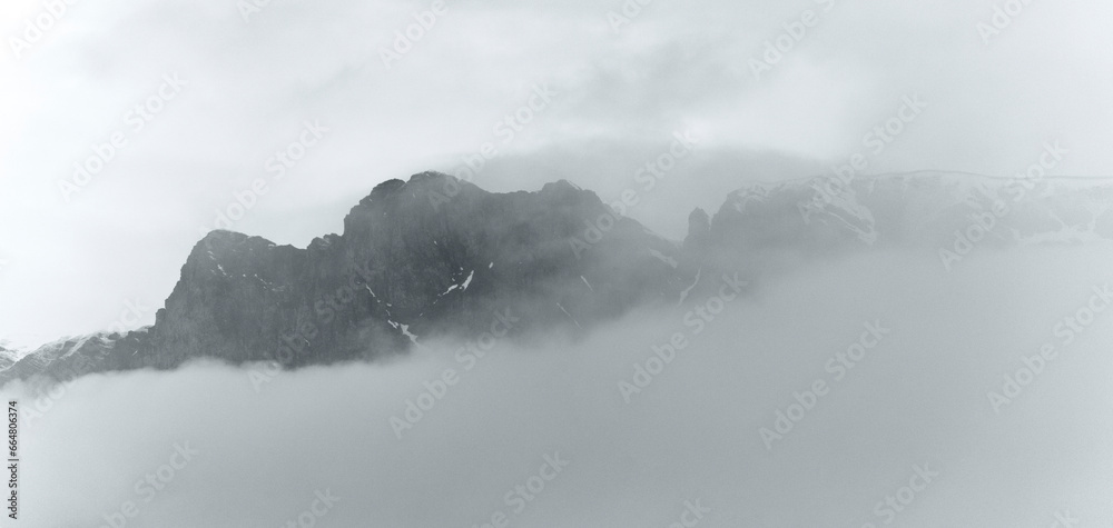 Paysage du Queyras, Hautes Alpes, France 
