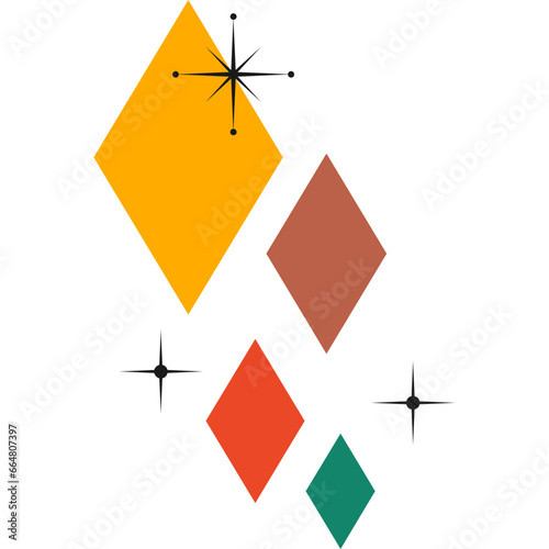 Vintage Retro Mid-Century